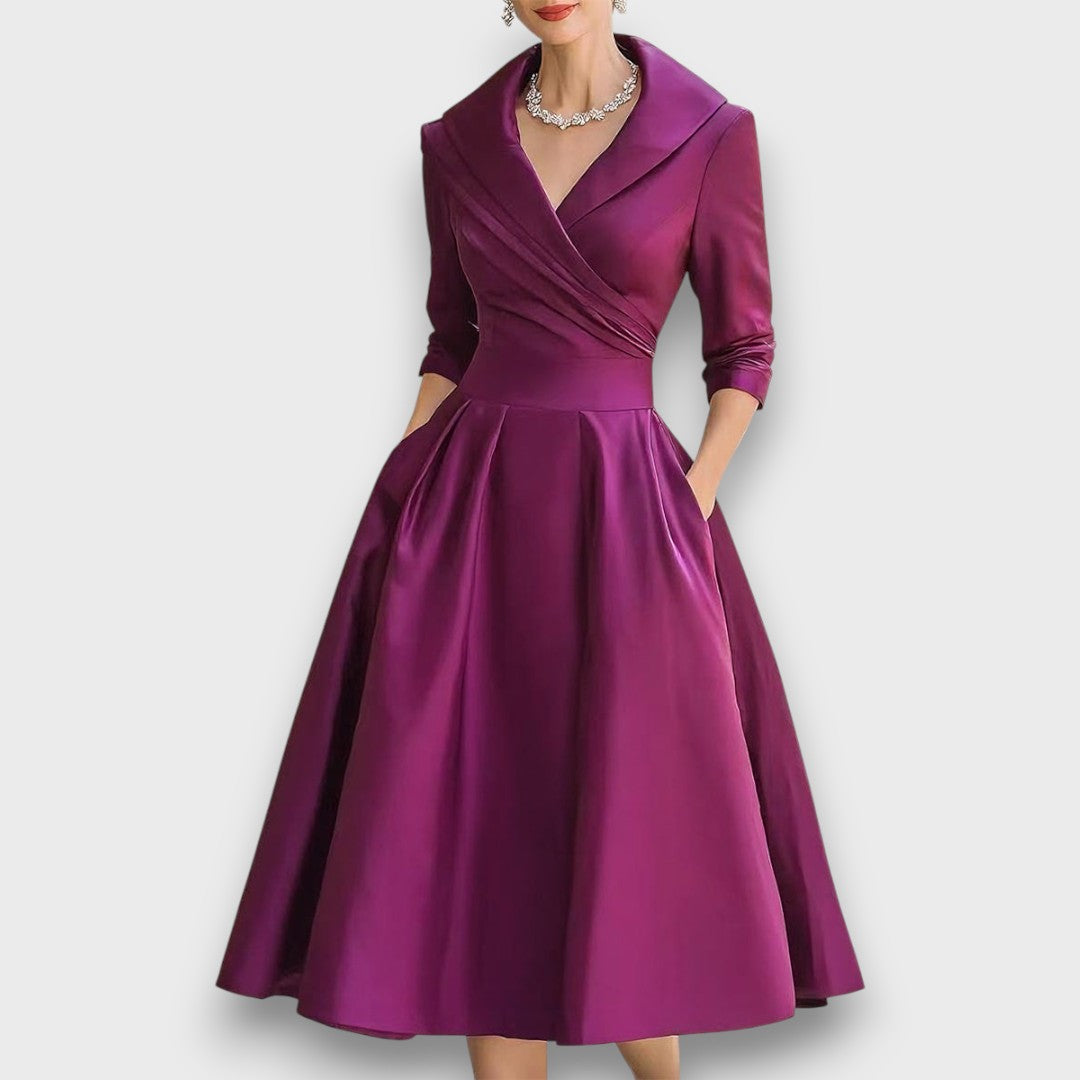 Marcelline – Elegant Midi Dress